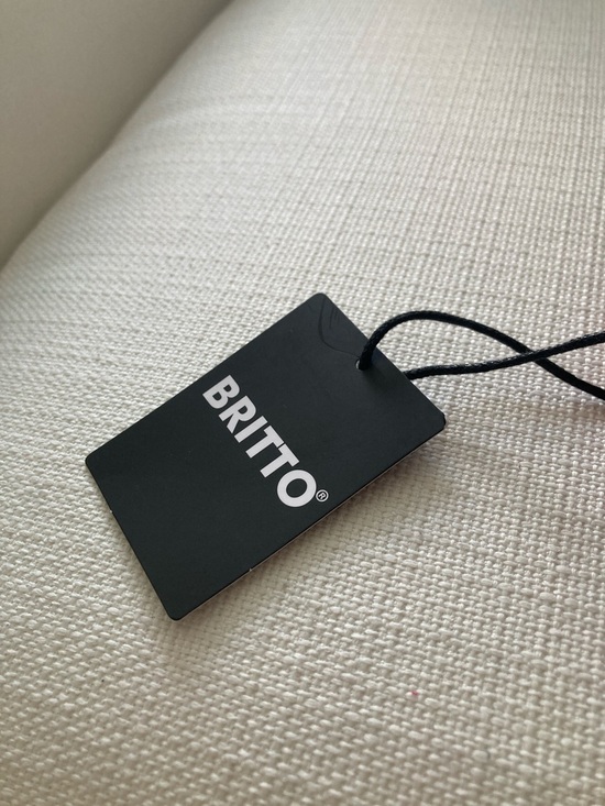 Other - BRITTO Black Hang Tag with Cord